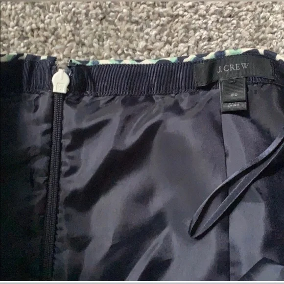 J Crew NWT wool silk skirt 00 - Picture 2 of 3